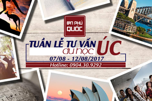 TUẦN LỄ TƯ VẤN DU HỌC ÚC 07/08 - 12/08